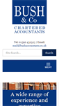 Mobile Screenshot of bushaccountants.com